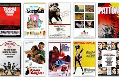 best movies 1970|biggest movies of 1970.